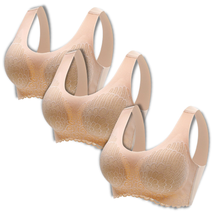Sutiã Confort Sustentação – Suporte, Conforto e Efeito Silicone | Compre 1 Leve 3 + Frete Grátis
