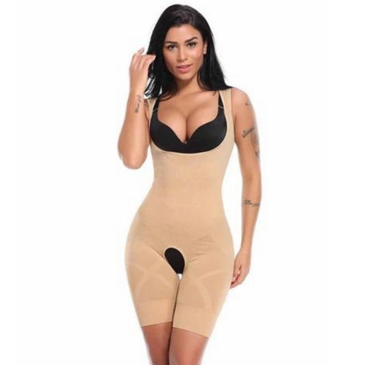 Body Modelador Open – Modelagem e Conforto Imediatos | Silhueta Definida | Frete Grátis